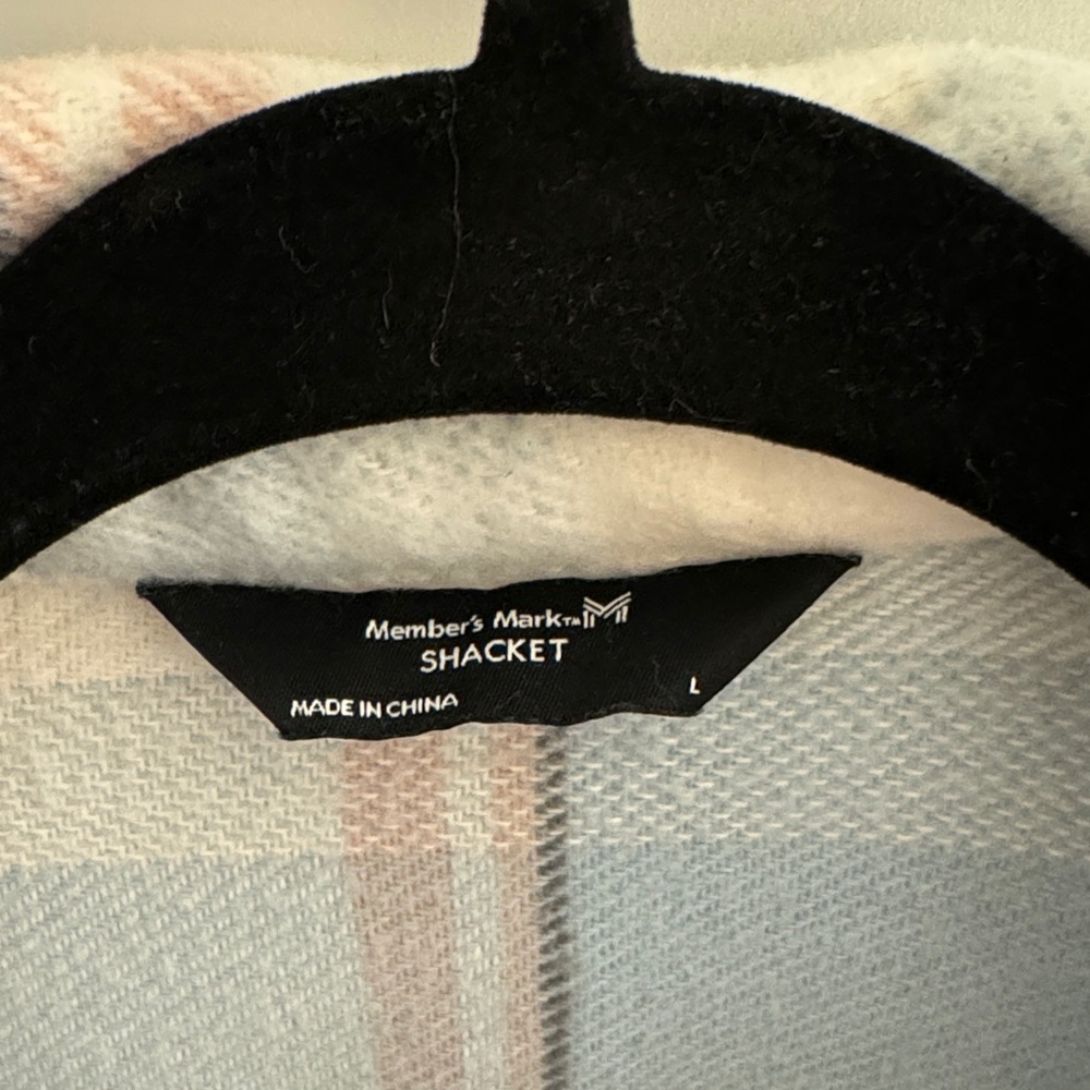 Plaid Button-Up Women's Jacket - Picture 2 of 4